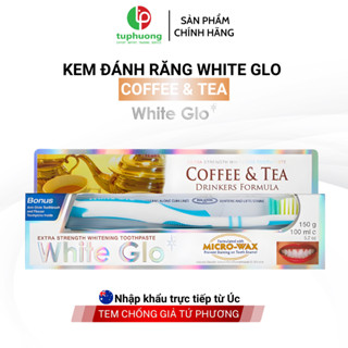 Kem đánh răng White Glo dành cho người uống trà & cà phê 150gr _Coffee and Tea Drinkers Formula