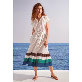 Váy maxi linen M.N.G dư xịn