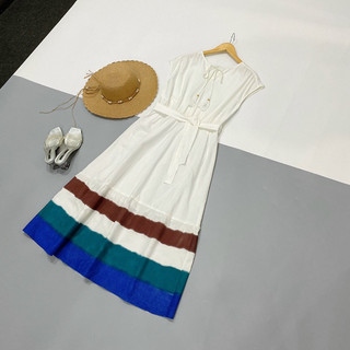 Váy maxi linen M.N.G dư xịn