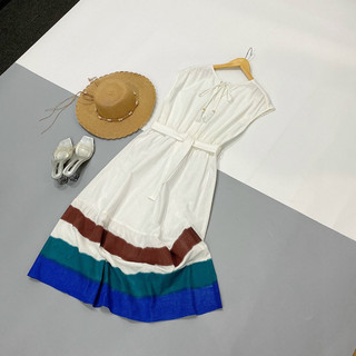 Váy maxi linen M.N.G dư xịn