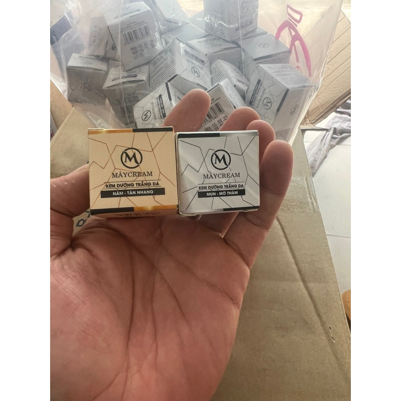 Kem Face Thanh Mây Cream Nắp Vàng Dưỡng Trắng Da Giảm Nám Tàn Nhang Chính Hãng