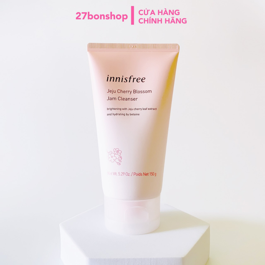 Sữa Rửa Mặt Innisfree Cherry Blossom Jam Cleanser 150g