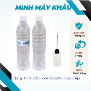 1 lít dầu máy may, dầu máy khâu công nghiệp, máy chạy bộ, tông đơ, quạt điện