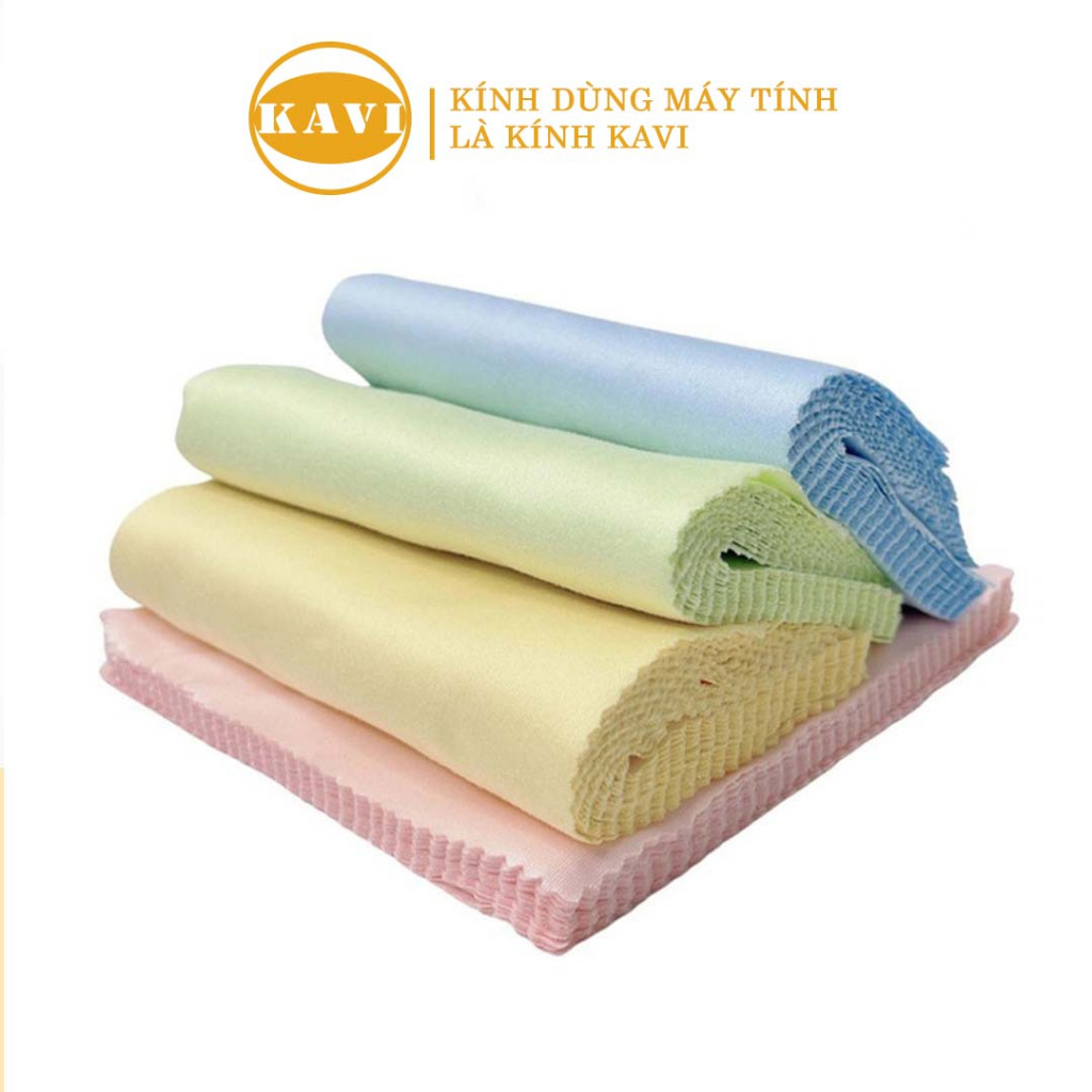 Khăn Lau Kính Đa Năng Chuyên Dụng - Lau Mắt Kính Cận, Mặt Kính Điện Thoại