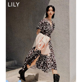 L997 Váy hoa xuất dư của LILY