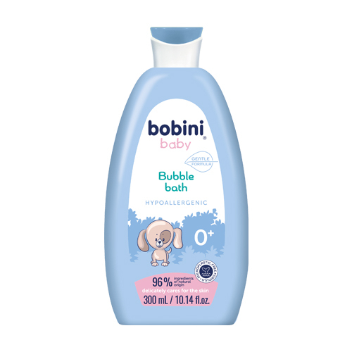 [Tặng rửa tay khô 100ml] Gel tắm trẻ em Bobini Baby dịu nhẹ 1+ ngày tuổi 300ml