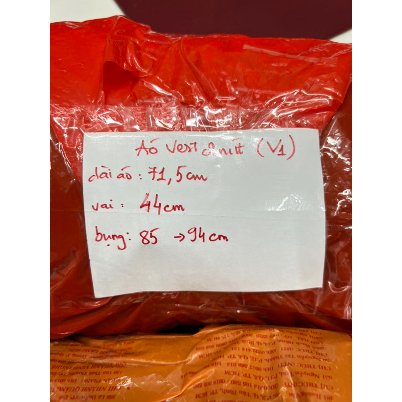 Thanh lí áo vest sui 2 nút