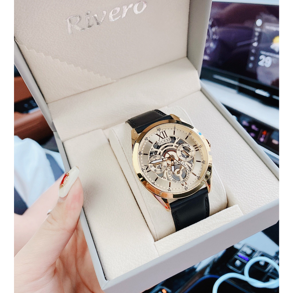 Đồng hồ nam Guess WATCHES TAILOR MENS WATCH GW0389G2, Authentic, Full box, Luxury Diamond Watch