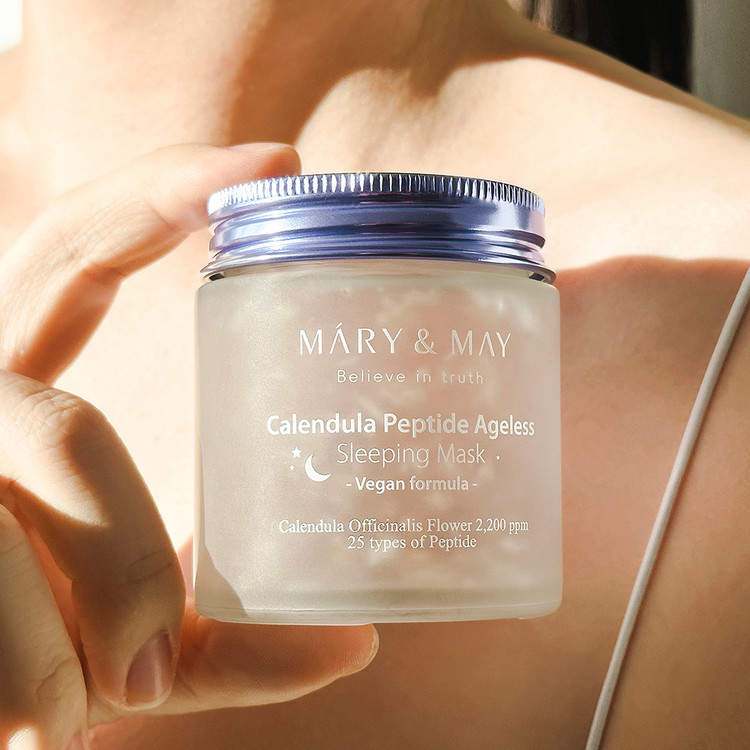 Mặt Nạ Ngủ Mary &amp; May Believe In Truth Calendula Peptide Ageless Sleep Mask