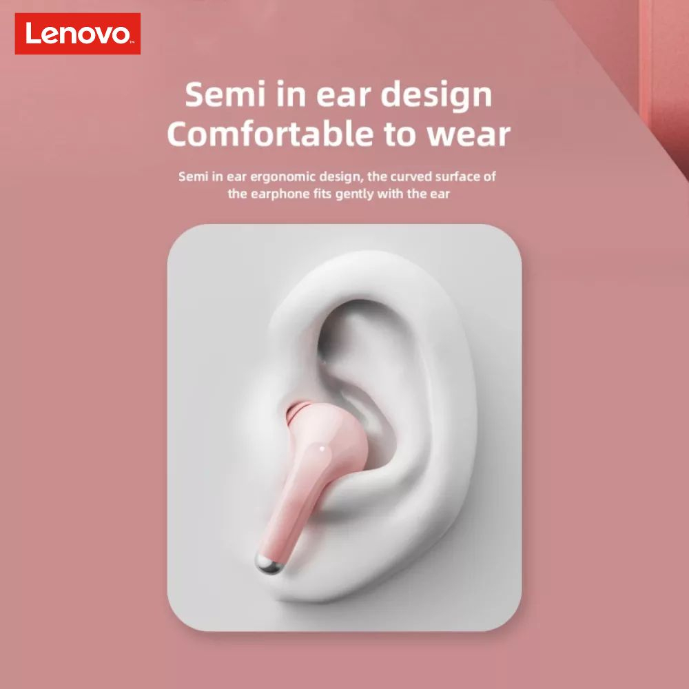 Tai Nghe Bluetooth Lenovo LP40 Pro think plus Nhét tai không dây chống ồn Tws 5.1 Lp40Pro bass mạnh và tích hợp mic