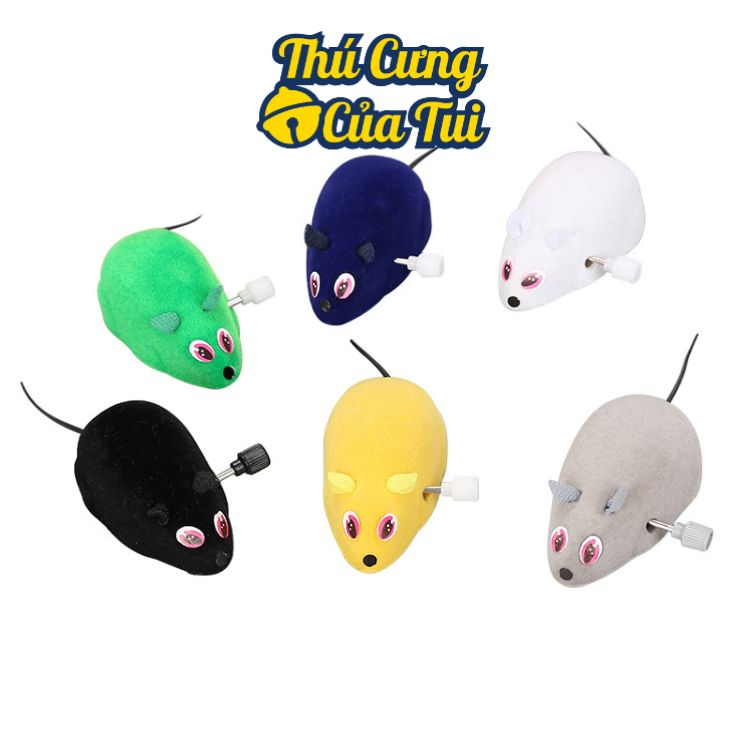 Chuột Lên Dây Cót Đồ Chơi Cho Mèo Thú Cưng Nhỏ - Thú cưng của tui