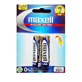 Pin Maxell Alkaline 1.5V AA LR6(GD)2B / AAA LR03(GD)2B