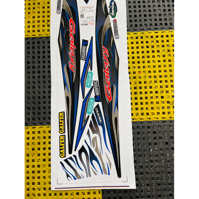 TEM LỬA GALAXY XE XANH TRẮNG