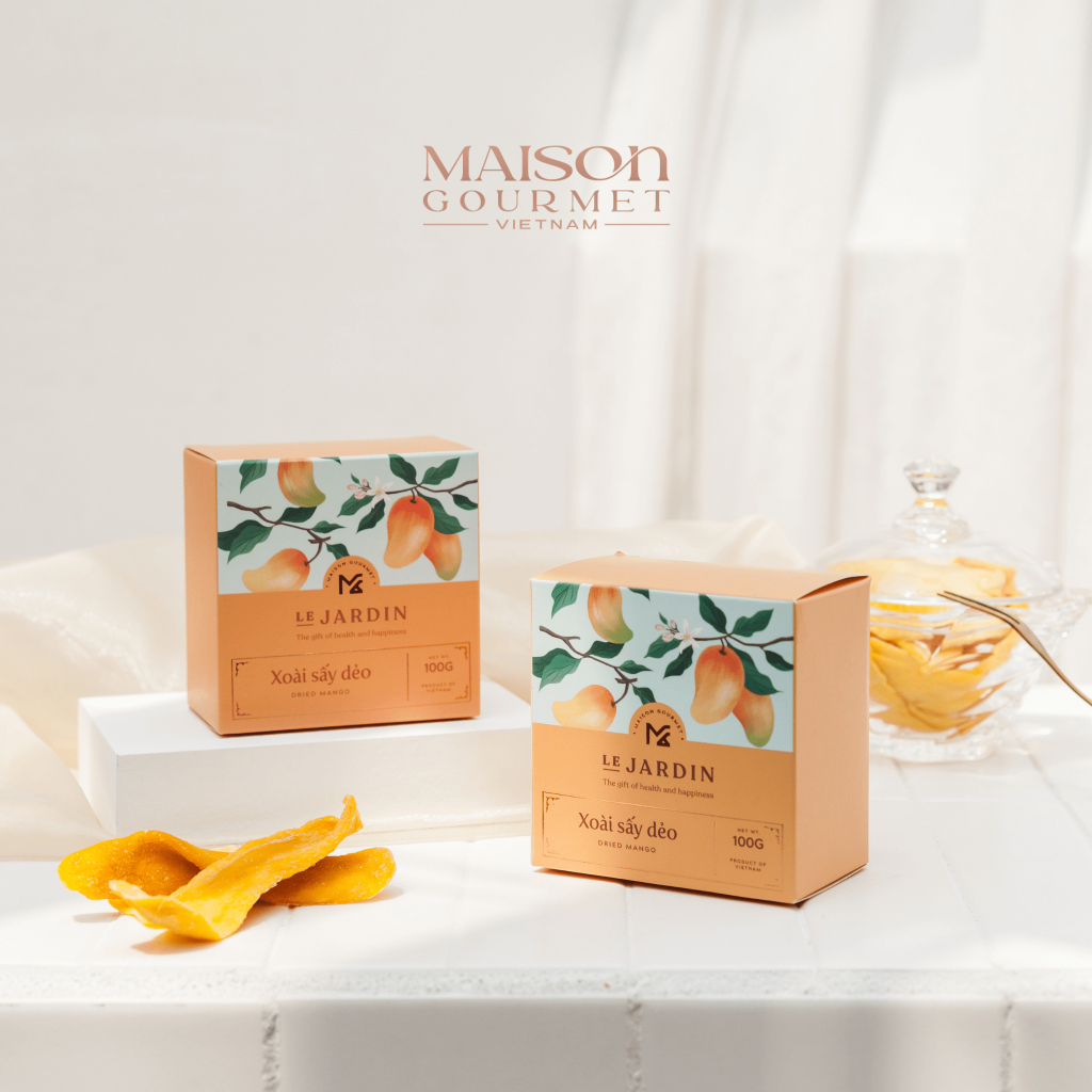 Xoài Sấy Dẻo 100g Maison Gourmet - Chua Ngọt Thơm Ngon