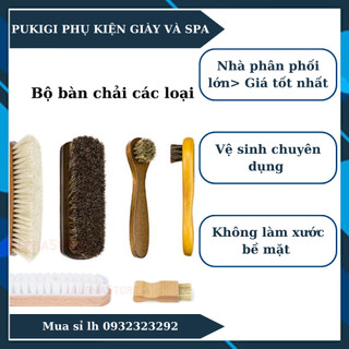 Bàn chải  lông ngựa | Bàn chải da lộn | Bàn chải vệ sinh đồ da