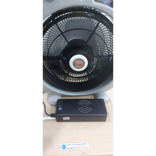 Quạt hộp kẹp bình chạy nguồn 12v