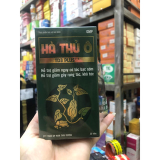 Thực phẩm bảo vệ sức khỏe - viên uống hà thủ ô