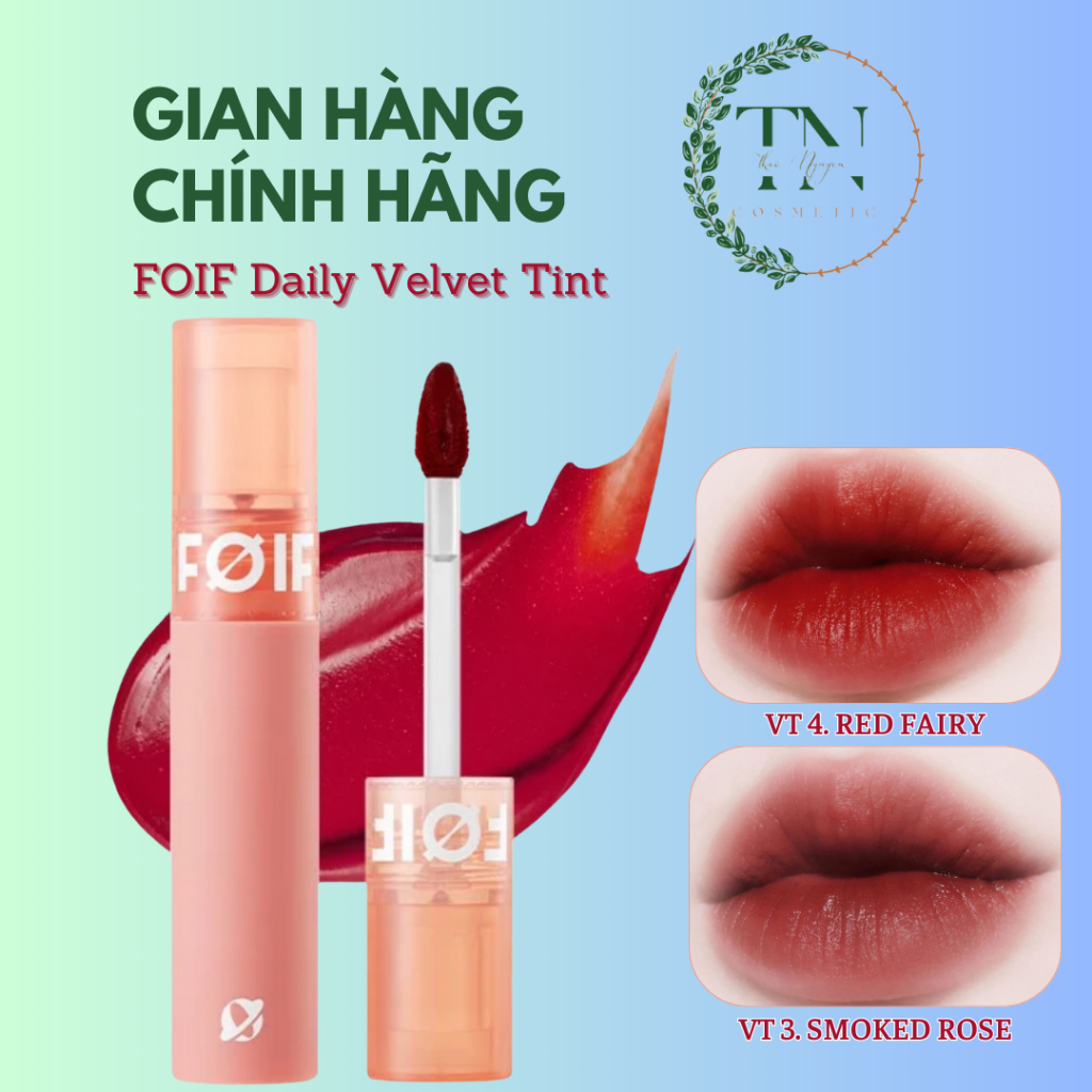 [FOIF by MERZY] [NEW 2023] SON KEM LÌ FOIF DAILY VELVET TINT [3G]