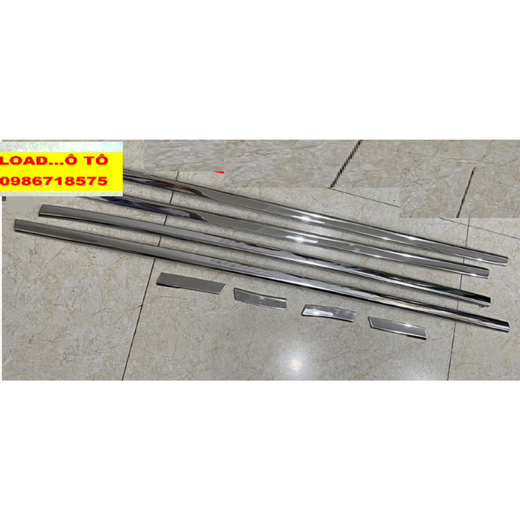 Nẹp Viền Chân Kính Xe Honda HRV 2023 Mẫu 10 Chi Tiết Hàng Inox Cao Cấp