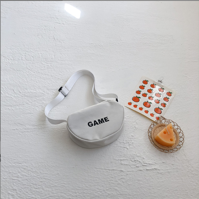 Túi Đeo Chéo Ngang Họa Tiết Trơn GAME Đáng Yêu Cho Bé