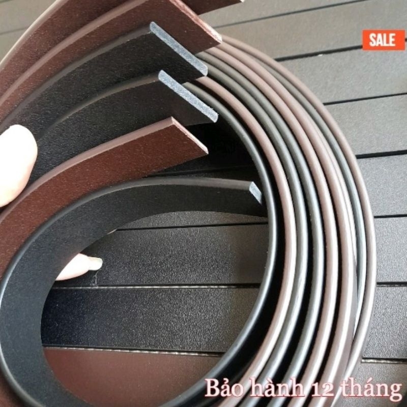 Thắt lưng nam bản rộng 3.3 cm đục nỗ sẵn [ DA THẬT 3.3 CM ĐỤC NỖ SẴN ]