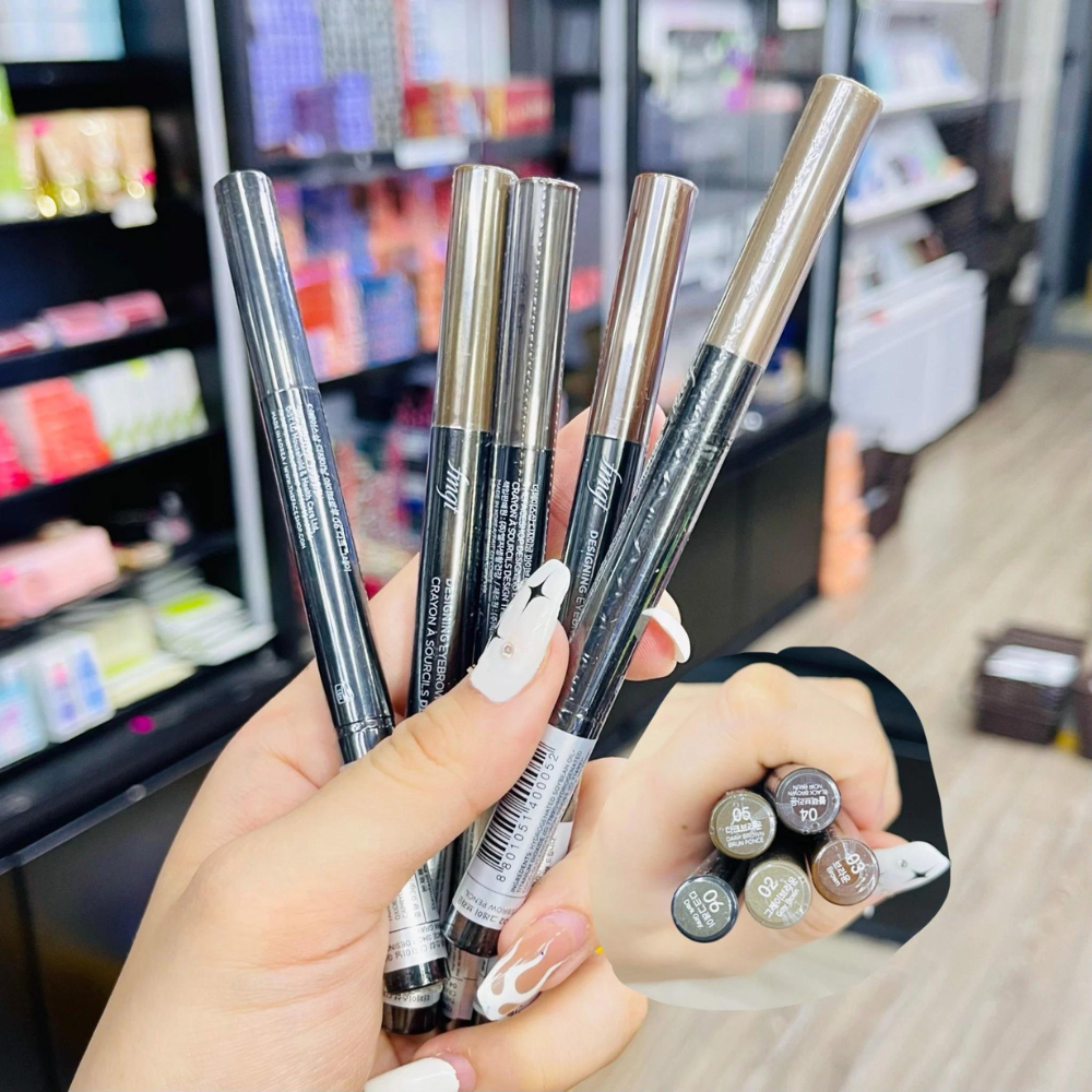 Chì Kẻ Mày 2 Đầu The Face Shop Designing Eyebrow Pencil Hàn Quốc