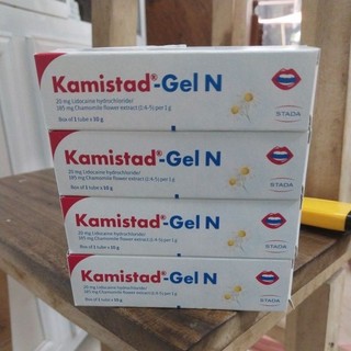Gel bôi da nhiệt miệng - viêm nướu Kamistad Gel N 10g - Stada - LinhChi Pharmacy