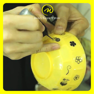 CHÉN VÀNG TẬP VẼ NAIL - TẬP VẼ MÓNG NAIL