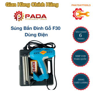 Súng bắn đinh gỗ f30 dùng điện - máy bắn đinh