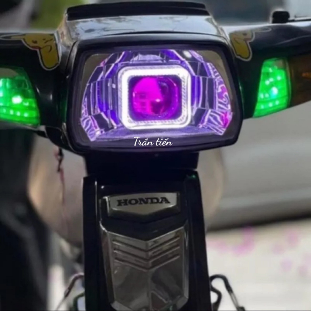 Đèn bi led mini MT -Bi 1.5 48W cắt sáng chống chói lắp Ô tô xe máy