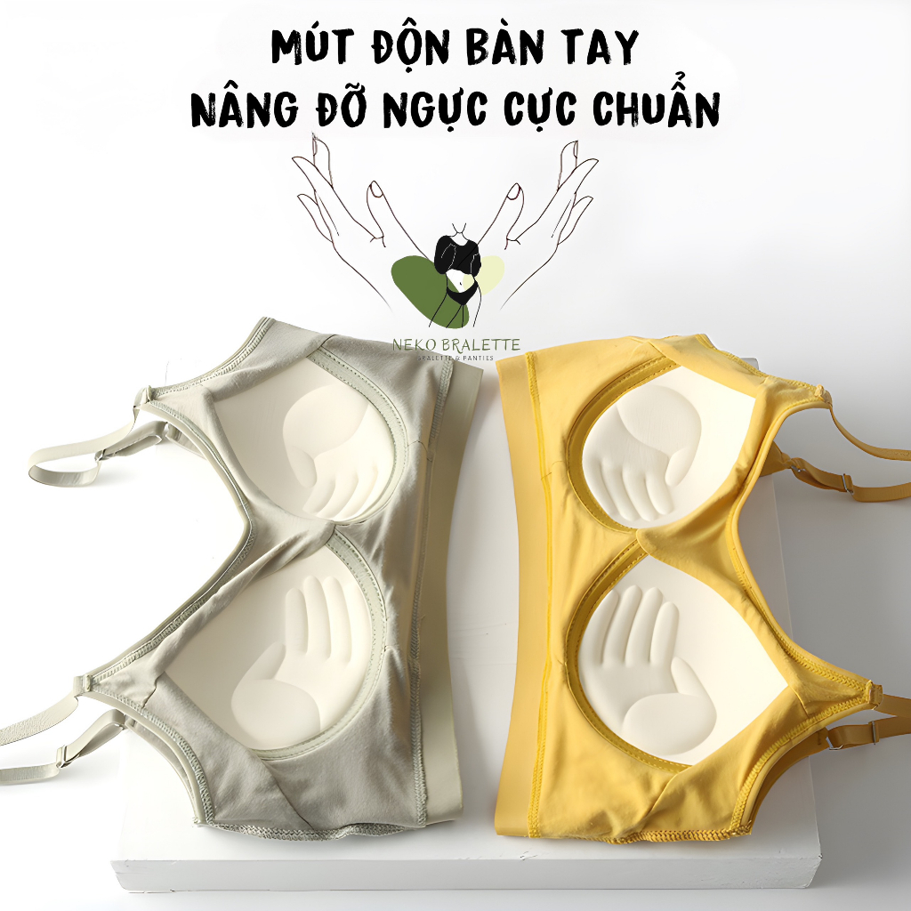 Áo Lót Bra Form Liền Mảnh Đệm Nâng Tạo Vòng Ngực Đầy