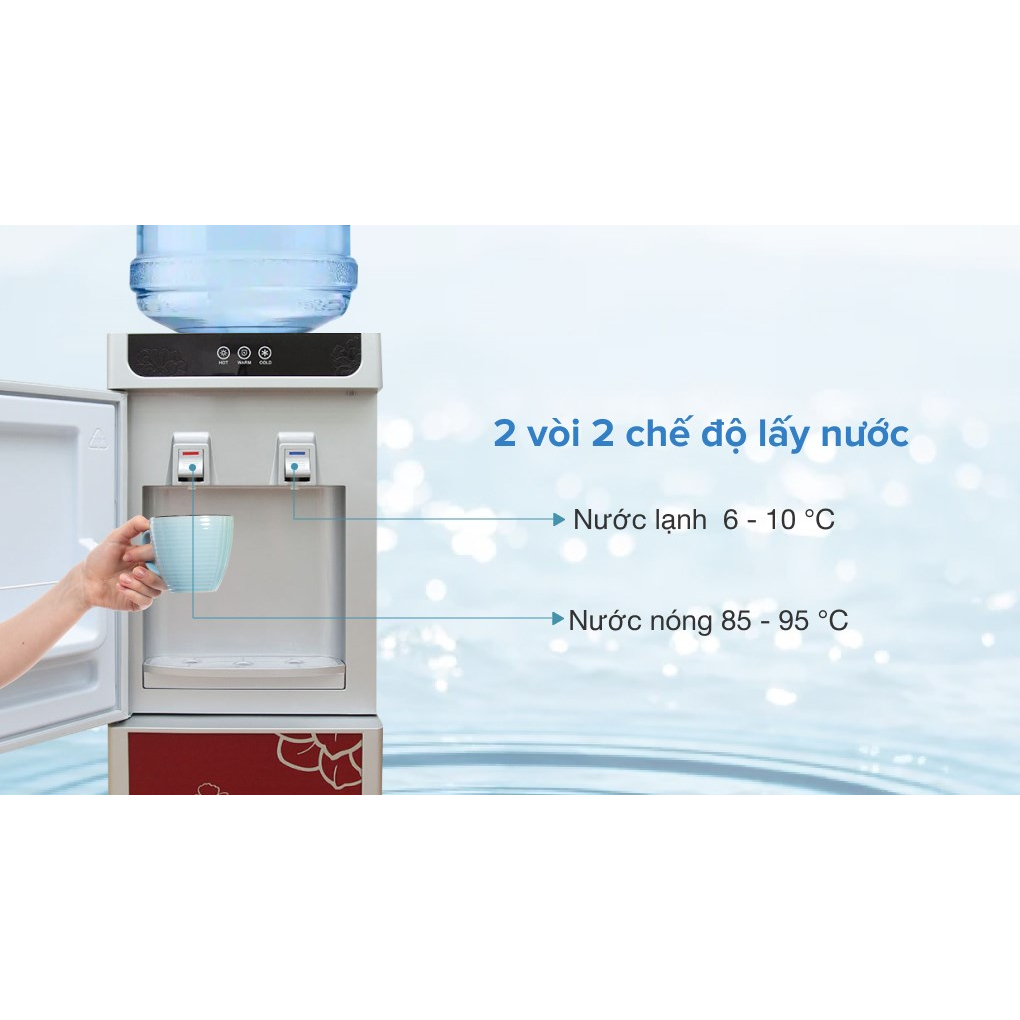 Cây nước nóng lạnh Kangaroo KG40N 600W  - Bảo hành  12 THÁNG