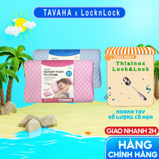 Gối ngủ cao su non cao cấp dành cho trẻ em Memory Foam Pillow Lock&Lock HLW181