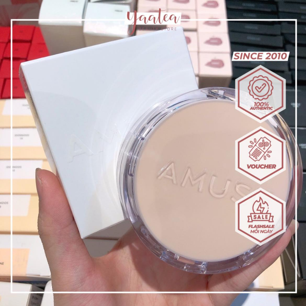 Cushion Amuse Skin Tune Vegan Cover SPF45
