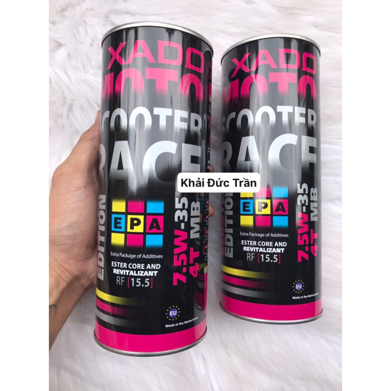Nhớt Xado Scooter Race 7.5W35 800ml dành cho xe tay ga