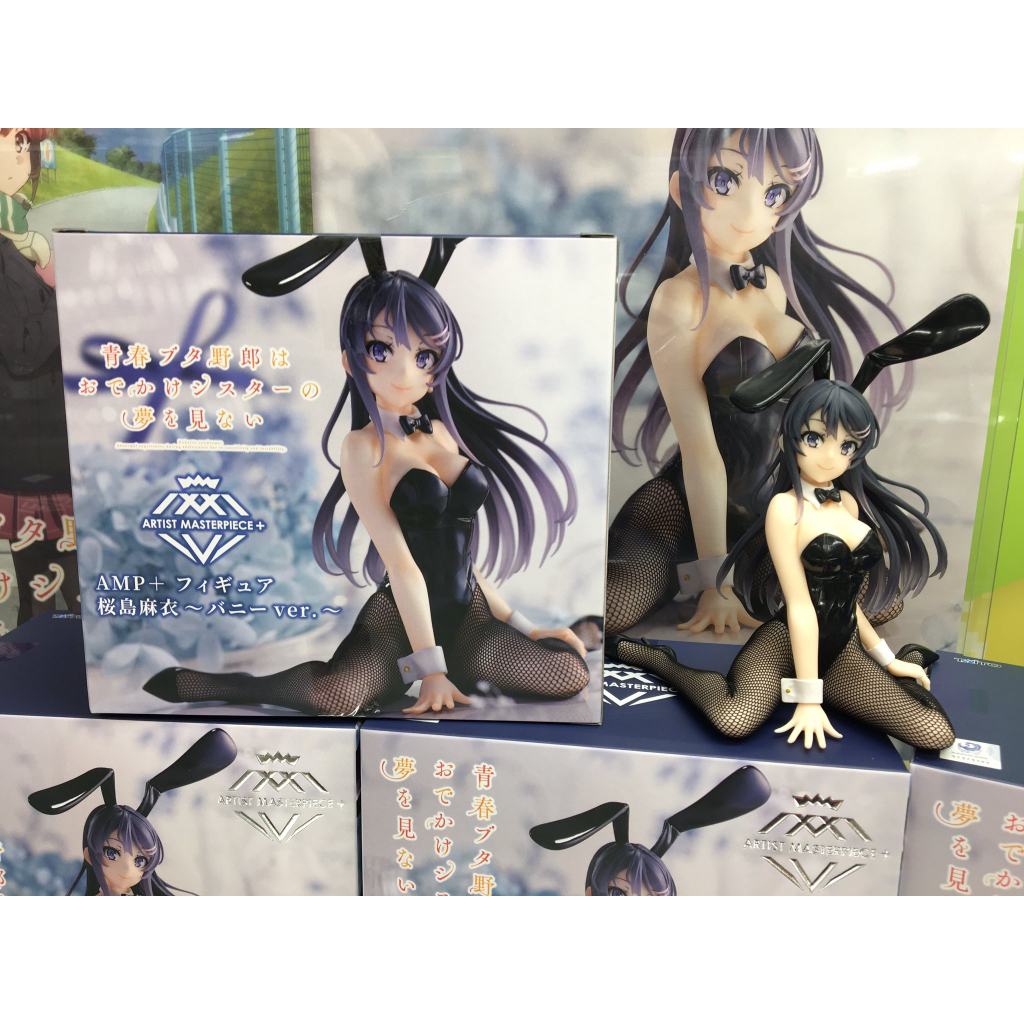 MÔ HÌNH CHÍNH HÃNG SAKURAJIMA MAI - AMP - Bunny Girl Ver - HỘI CHỨNG TUỔI THANH XUÂN