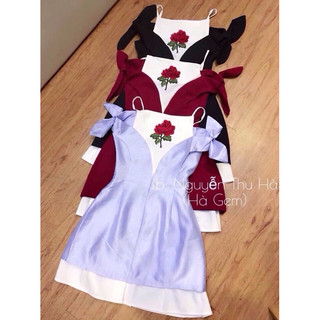 🍒Đầm xoè trễ vai