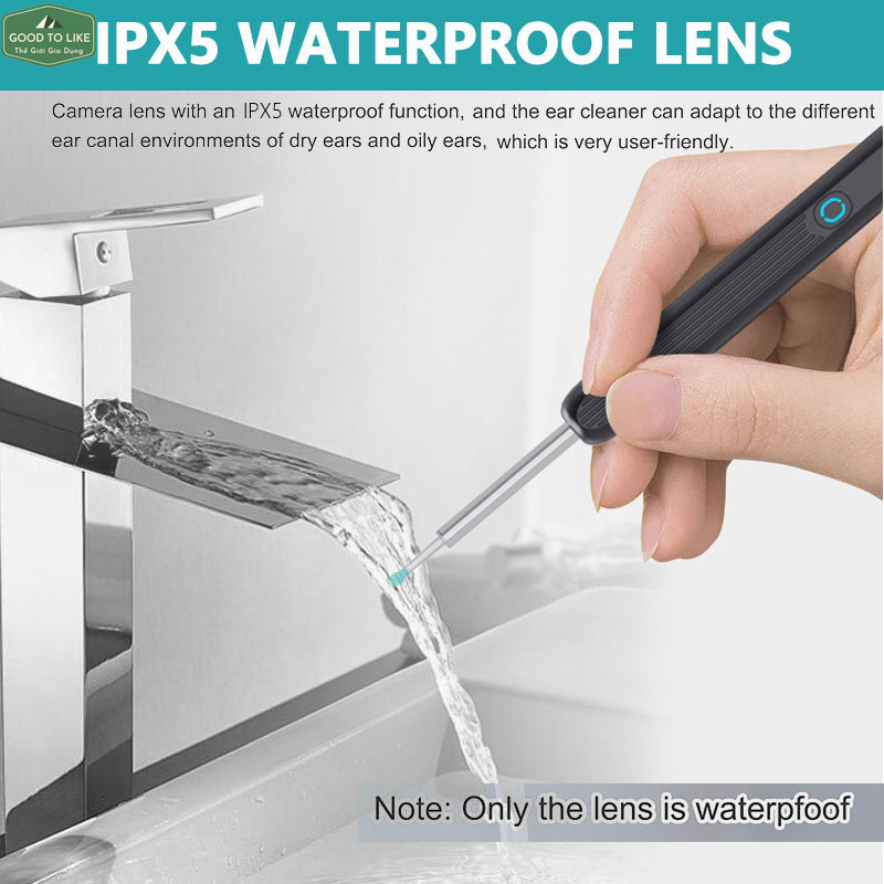 Dụng Cụ Lấy Ráy Tai Thông Minh Cao Cấp Có Camera,Đồ Lấy Ráy Tai Thông Minh Cho Bé Và Người Lớn An Toàn,Nhỏ Gọn,Tiện Lợi