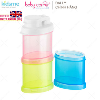 Hộp Chia Sữa Bột Kidsme 3 Ngăn
