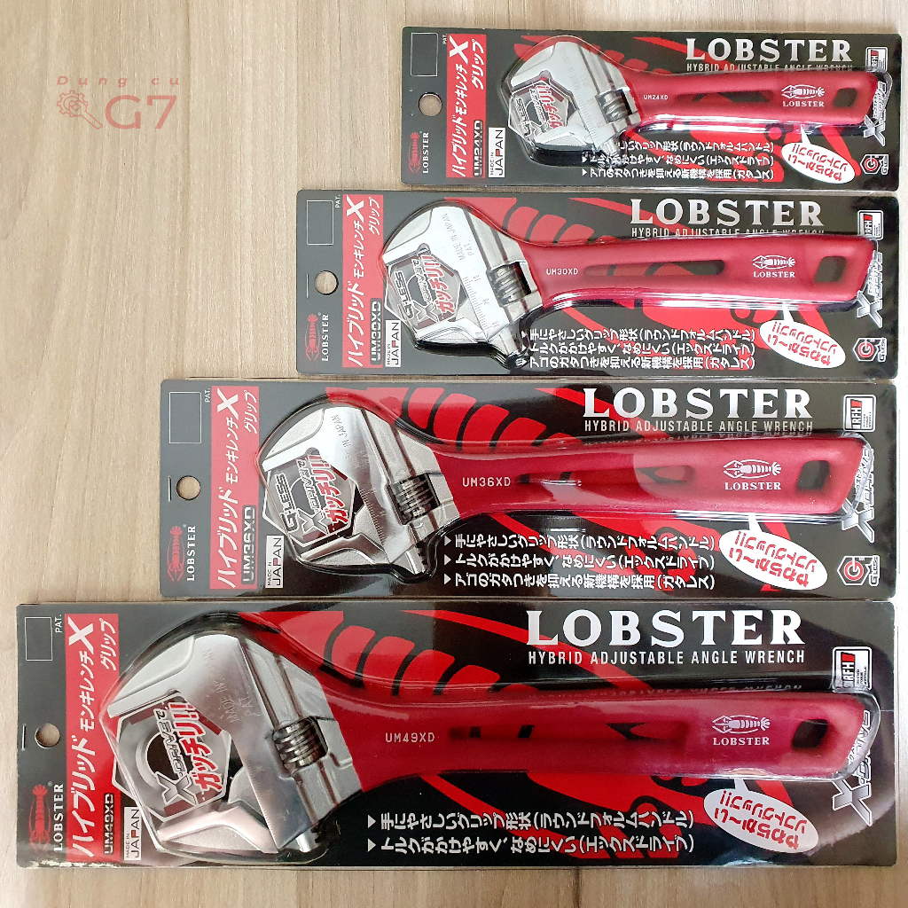 Mỏ lết Lobster UM24XD Made In Japan