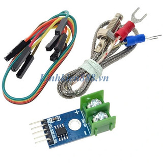 Module max6675 kèm cảm biến nhiệt độ kiểu k