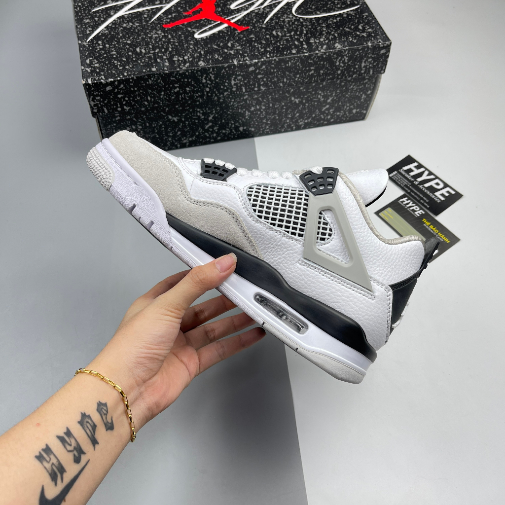 Giày Jordan 4 Military Black  - Hype Sneaker / Best Quality