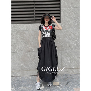 Áo thun croptop cotton lưới họa tiết Kimss QCL1 LuciK Shop AT0068