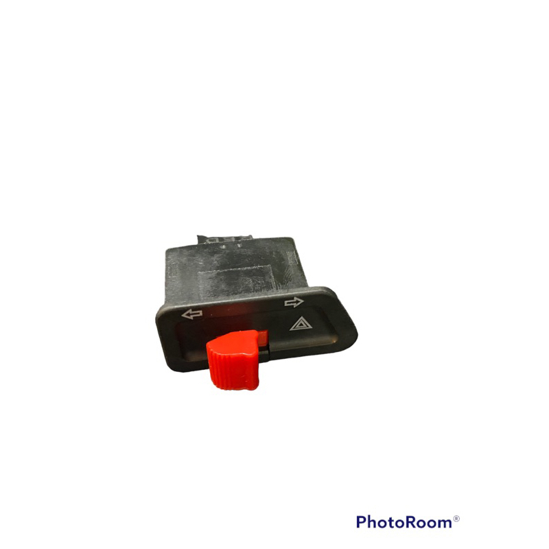 Công Tắc Hazard 30mm /hình thang Nút Đỏ Nhập Thái Xịn