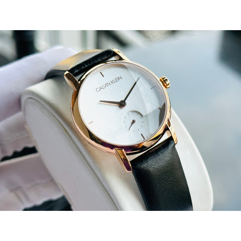 Đồng Hồ Nữ Calvin Klein K9H2Y6C6 Chính Hãng Tặng Kèm Dây Da Cao Cấp