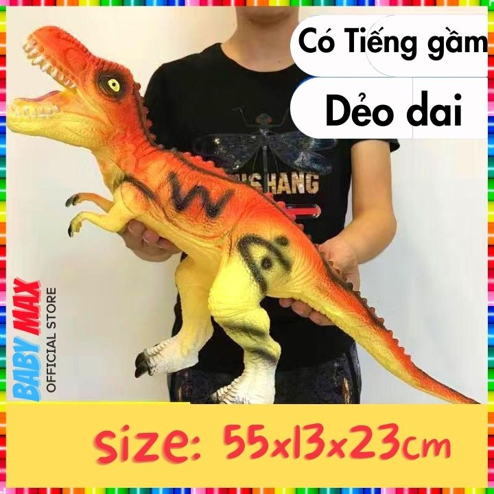 Khủng long đồ chơi mô hình bạo chúa kích thước lớn đồ chơi trẻ em BABY MAX
