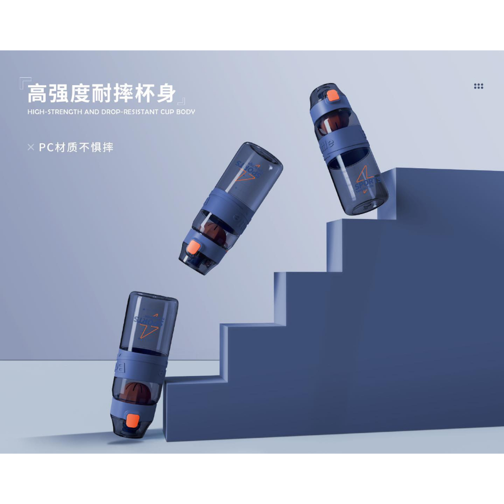 Bình nước nhựa chống trơn có lỏi lọc 720ml tiện dụng mang theo đi học/ đi làm và tập thể thao | BigBuy360 - bigbuy360.vn