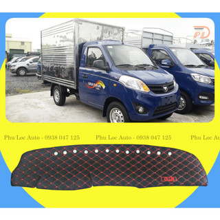 Thảm lót taplo xe tải foton 990kg t3 1.5l loại nhung và da cacbon cao cấp