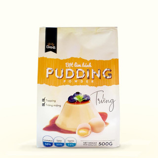 Bột pudding làm thạch Pudding thạch trà sữa 500g DANS