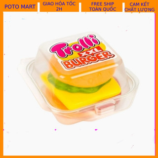 Kẹo dẻo vị trái cây Trolli Mini Burger 50g
